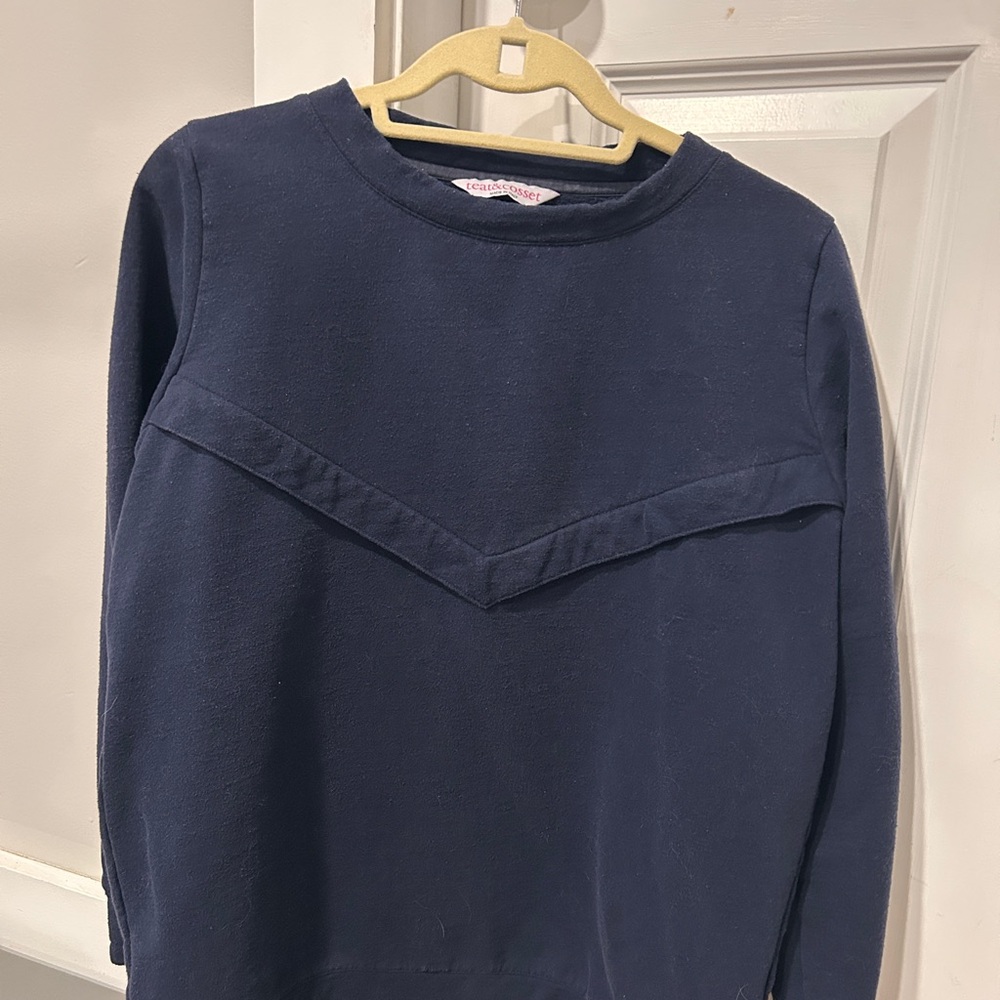 Breastfeeding Sweatshirt with hidden zippers. Teat & Cosset